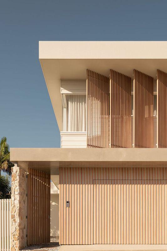 Modern architectural facade